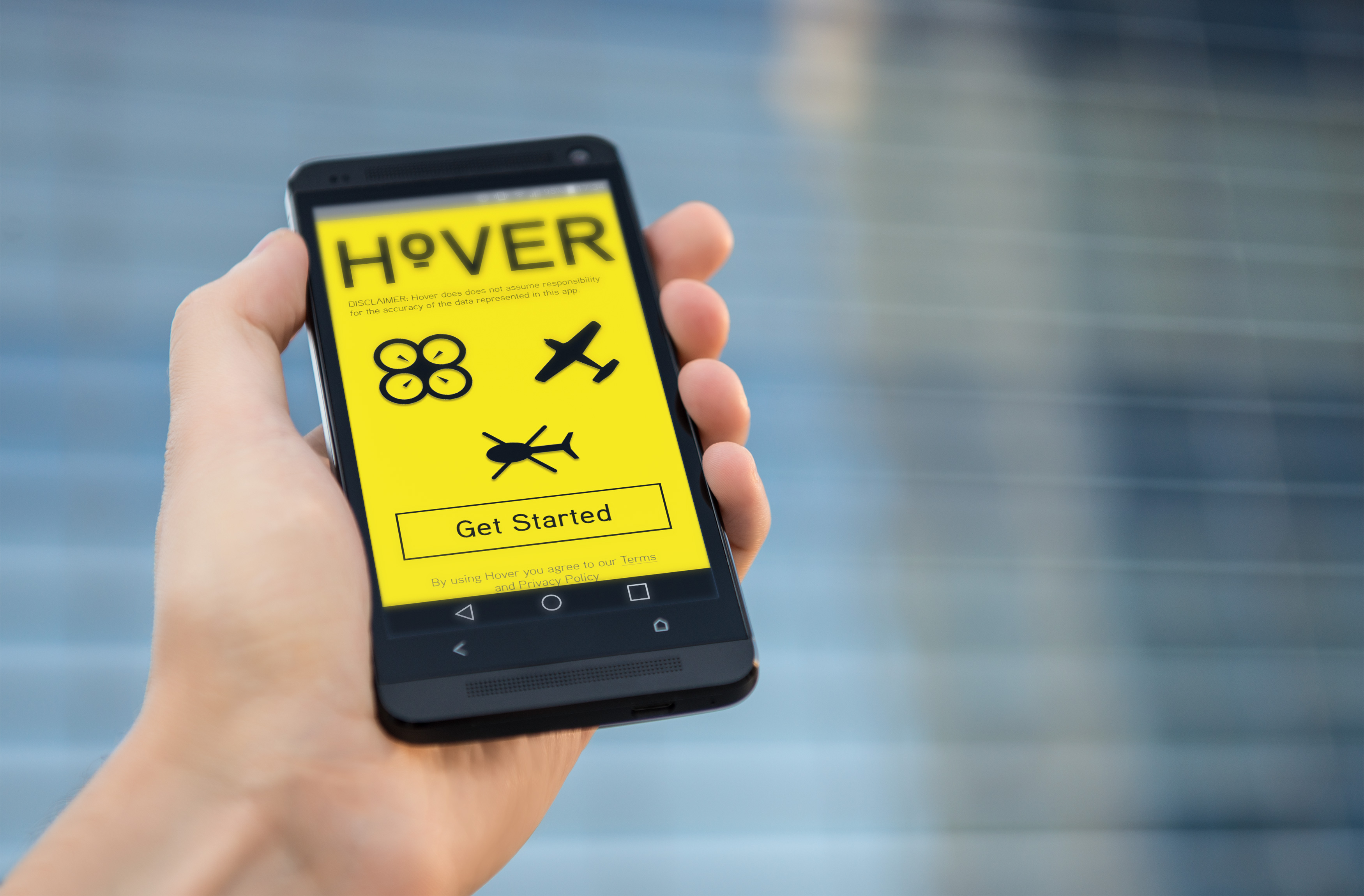 Hover - aplikacja dla pilotów dronów